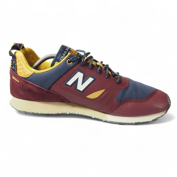 New Balance Burgundy and Navy Sneakers - Picture 7 of 11